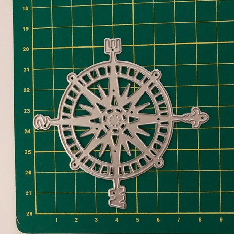 Compass Knife Mold Puzzle Handmade Greeting Card Album Making Cutting Template