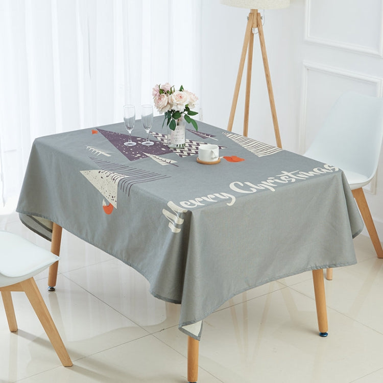 Household Encrypted Linen Waterproof Tablecloth