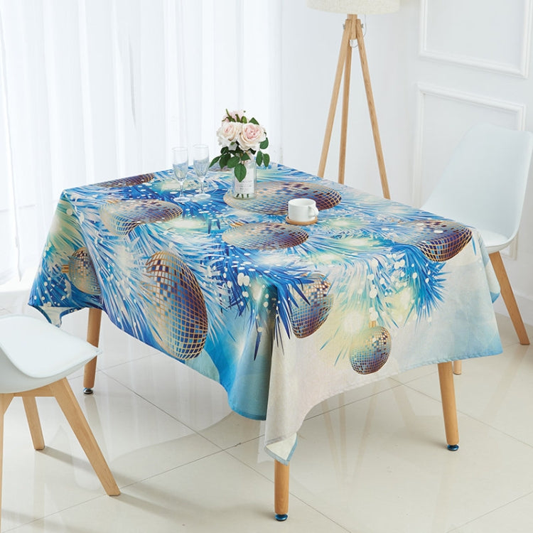 Household Encrypted Linen Waterproof Tablecloth