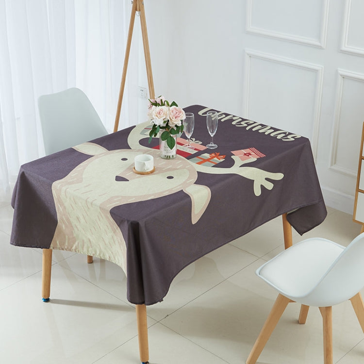 Household Encrypted Linen Waterproof Tablecloth