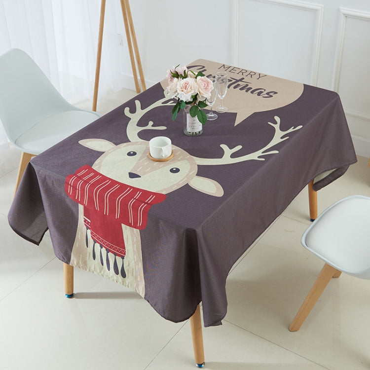 Household Encrypted Linen Waterproof Tablecloth