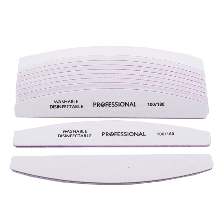 4 PCS Nail File Sandpaper Nail Sanding Grinding Polishing Manicure Care Tools