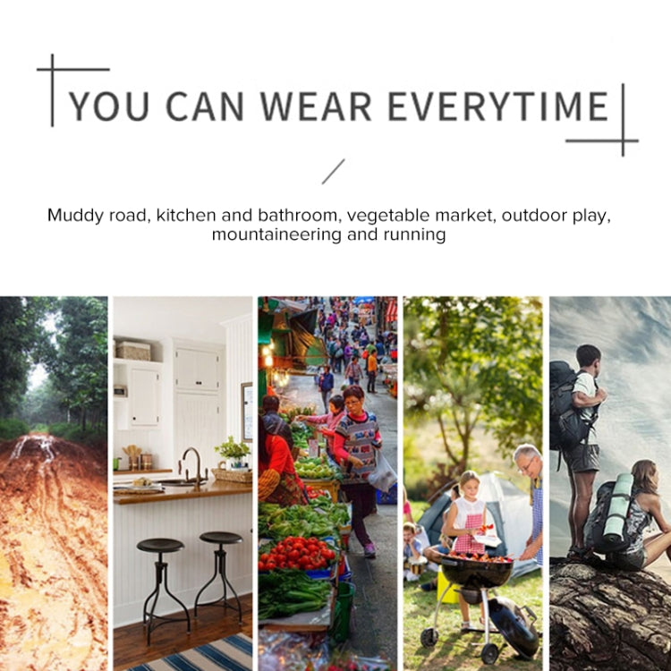 Portable Rain Boots Non-Slip Reusable Waterproof PVC Shoes Covers