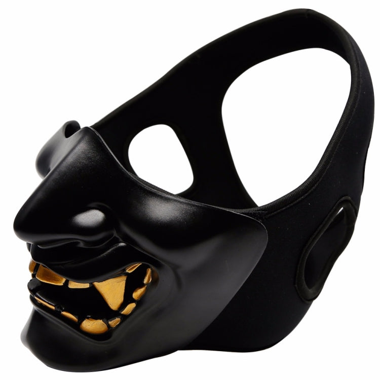 WosporT Halloween Dancing Party Grimace Half Face Tactical Mask