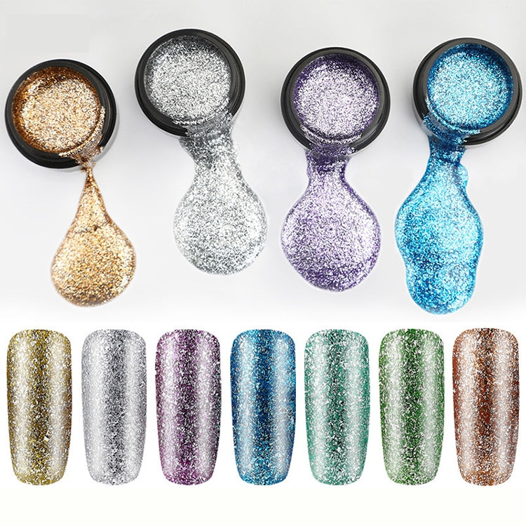 ROSALIND Gel Shiny Platinum Nails Polish