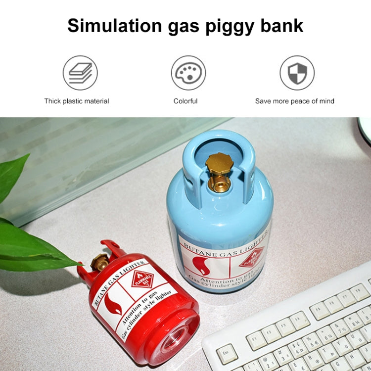 Kids Toy Simulated Gas Tank Coin Money Saving Storage Box Piggy Bank