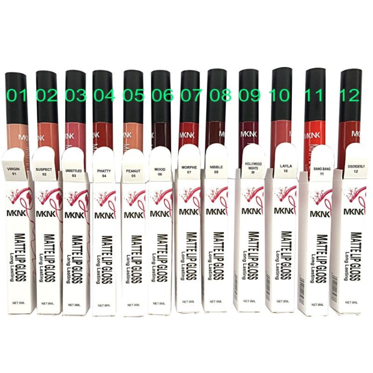 Sexy Waterproof Liquid Lipstick Matte Lip Gloss Velvet Long Lasting Lipstick  Makeup Cosmetic