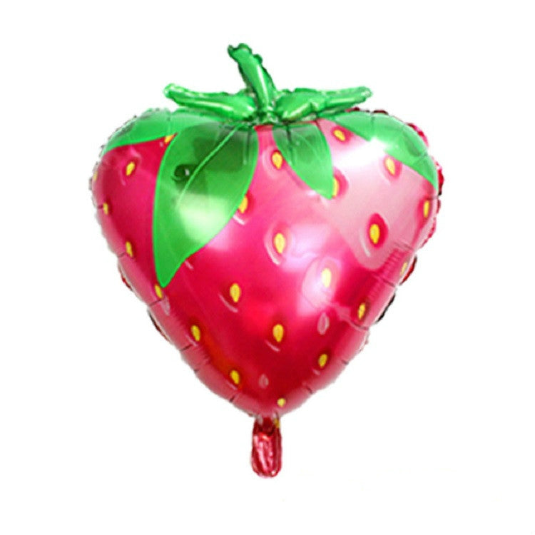 Shaped Fruit Shape Aluminum Film Balloon Fruit Party Children Birthday Dress up Balloon