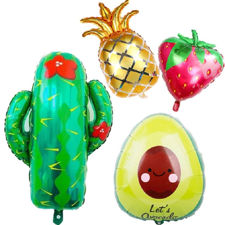 Shaped Fruit Shape Aluminum Film Balloon Fruit Party Children Birthday Dress up Balloon