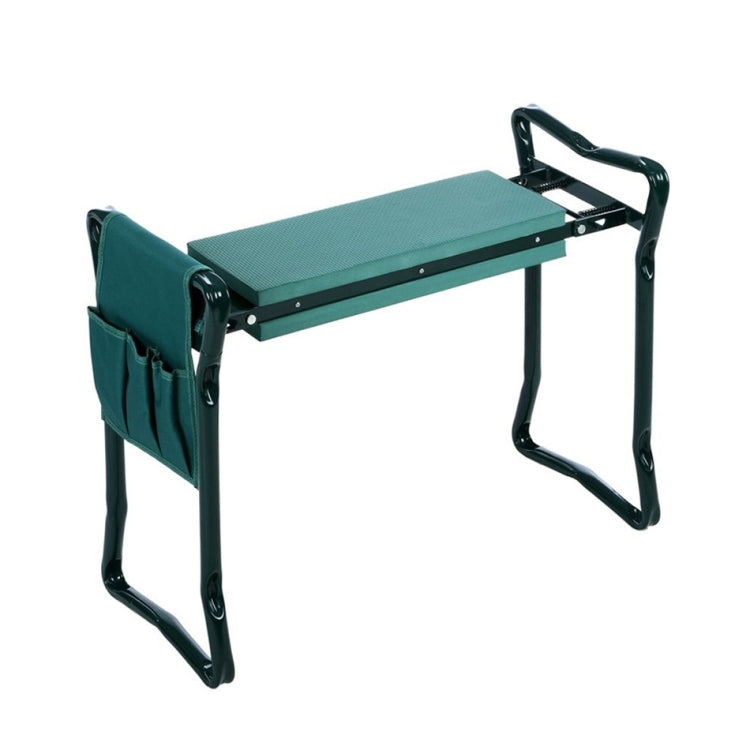 Garden Knee Pads with Handle Folding Stainless Steel Garden Stool with Cushions