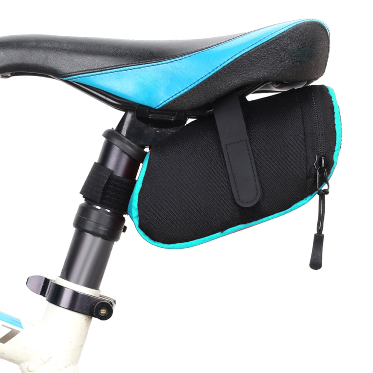 3 Color Nylon Bicycle Bag Bike Waterproof Storage Saddle Bag Cycling Tail Rear Pouch Bag