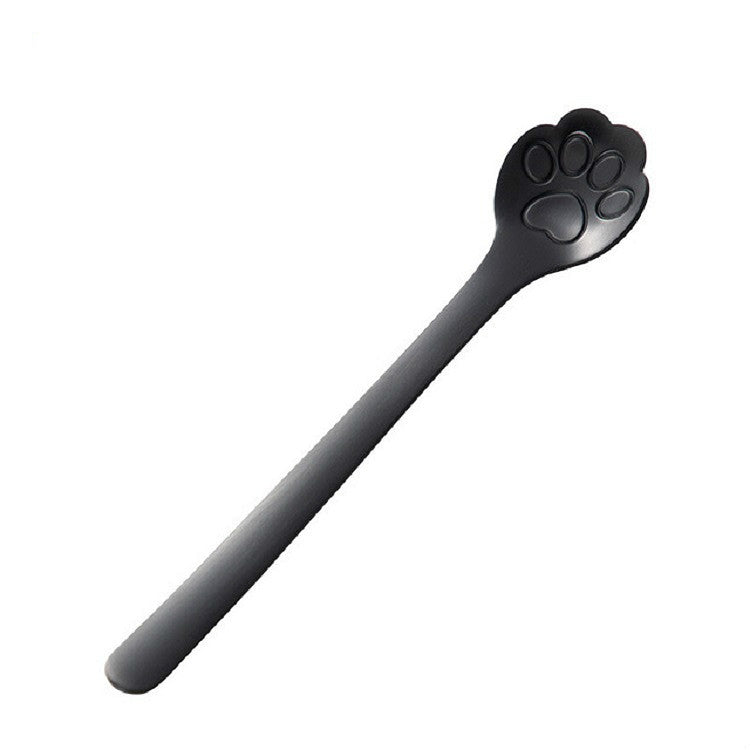 Stainless Steel Creative Cat Claw Coffee Spoon Dessert Cake Spoon