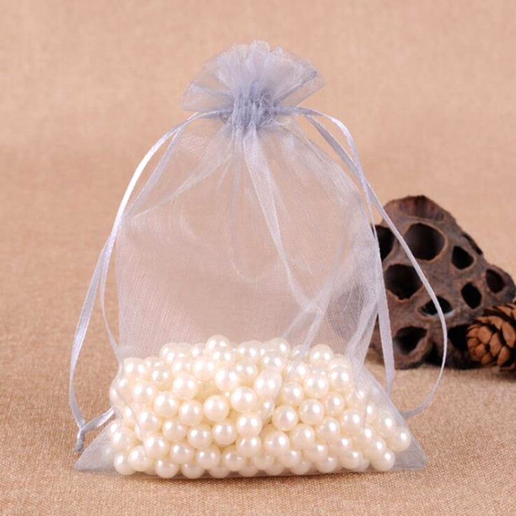 100 PCS Gift Bags Jewelry Organza Bag Wedding Birthday Party Drawable Pouches