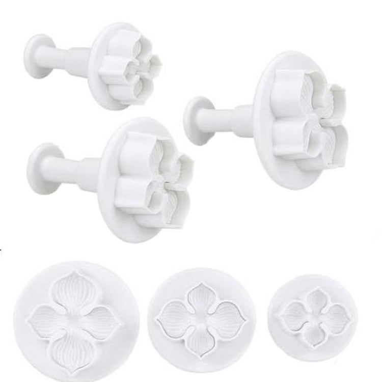 2 Set Silicone Hydrangea Fondant Cake Decorating Flower Blossom Mold