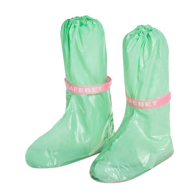 High Tube PVC Non-slip Waterproof Reusable Rain Shoe Boots Cover