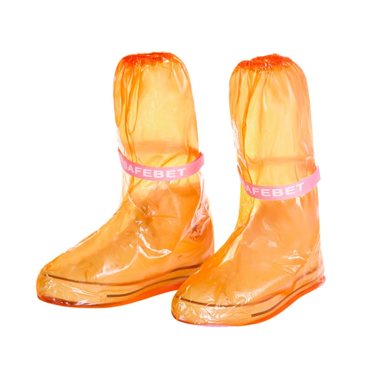 High Tube PVC Non-slip Waterproof Reusable Rain Shoe Boots Cover