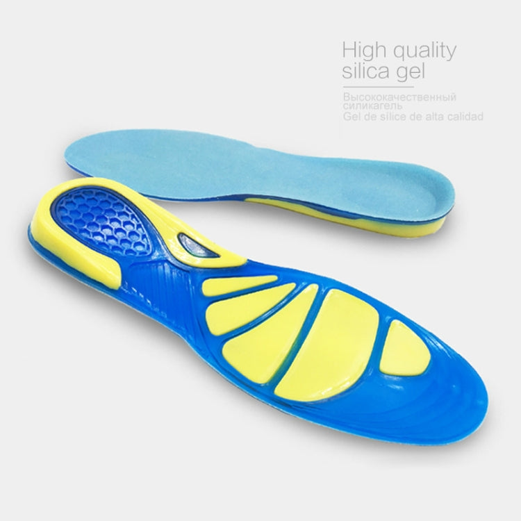 Thickening Shock Absorption Sports Insoles Running Slip Anti-Pain Sweat-Absorbent Breathable Basketball Military Training Insoles