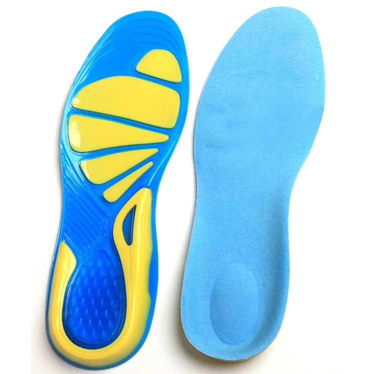 Thickening Shock Absorption Sports Insoles Running Slip Anti-Pain Sweat-Absorbent Breathable Basketball Military Training Insoles