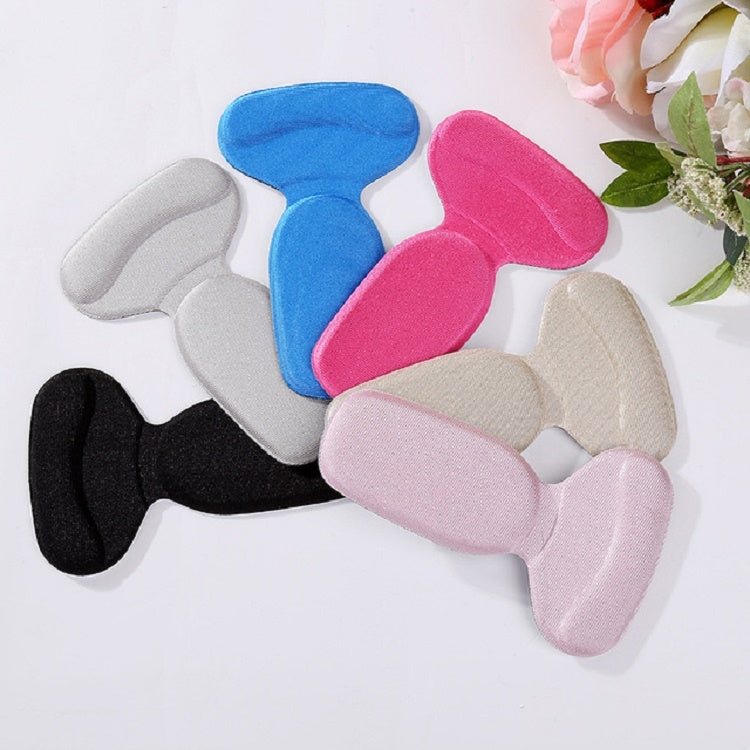 1 Pair T-shaped Sponge Bag Foot Pad High Heel Foot Heel Wear Anti-pain Heel Paste