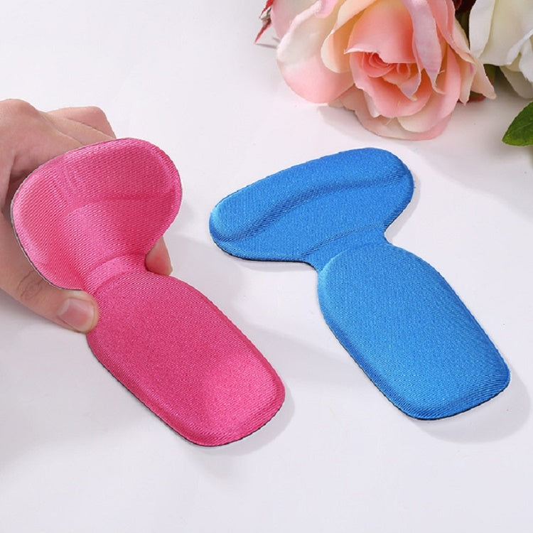 1 Pair T-shaped Sponge Bag Foot Pad High Heel Foot Heel Wear Anti-pain Heel Paste