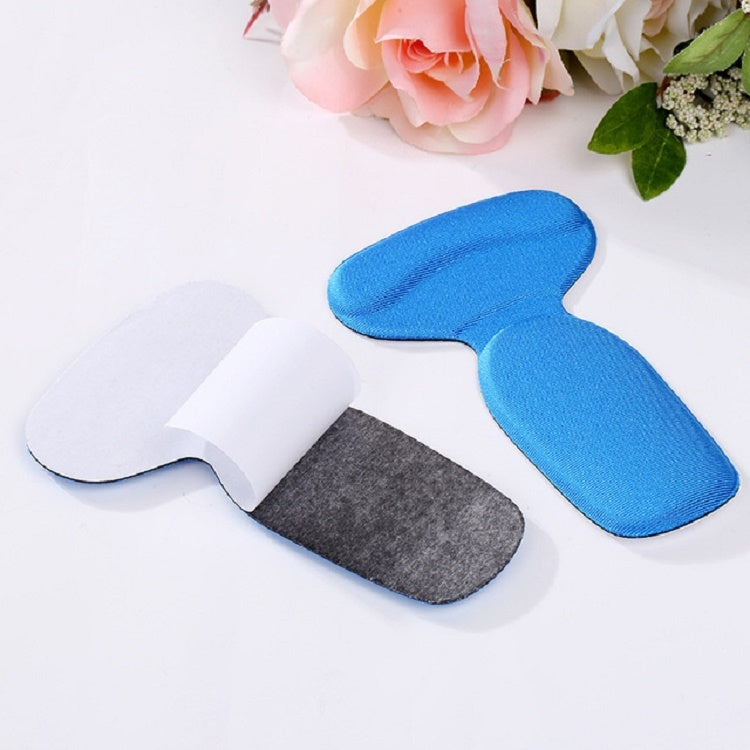 1 Pair T-shaped Sponge Bag Foot Pad High Heel Foot Heel Wear Anti-pain Heel Paste