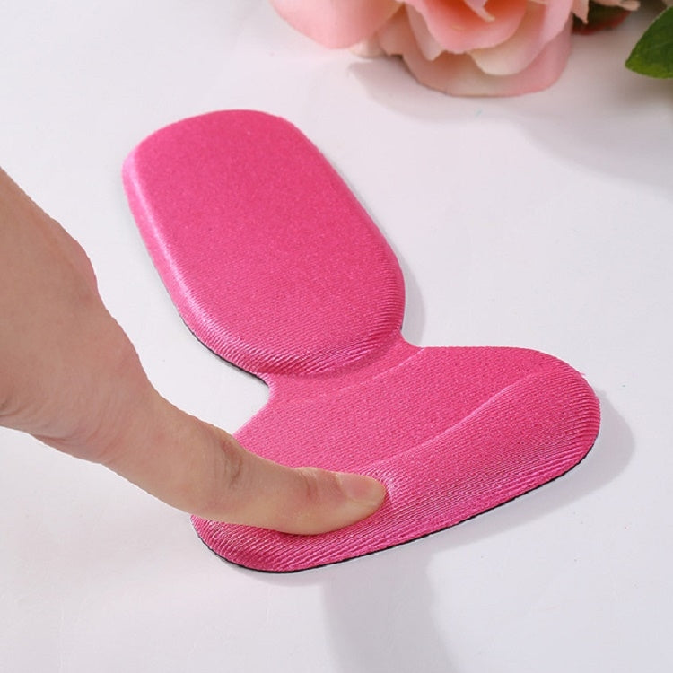 1 Pair T-shaped Sponge Bag Foot Pad High Heel Foot Heel Wear Anti-pain Heel Paste