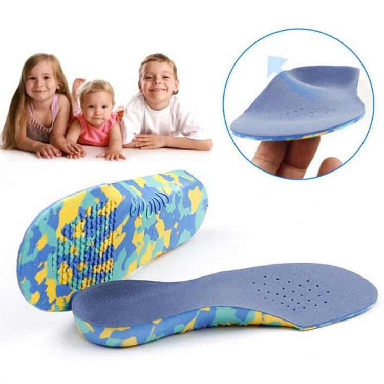 One Pair Children Flat Feet Arch Support Insoles Orthopedic Shoe Insole