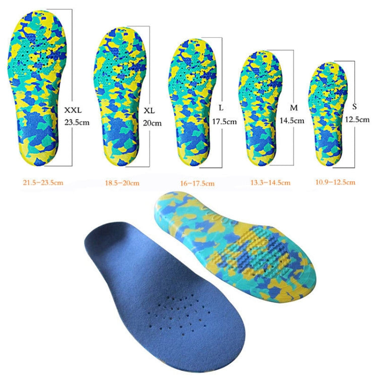 One Pair Children Flat Feet Arch Support Insoles Orthopedic Shoe Insole