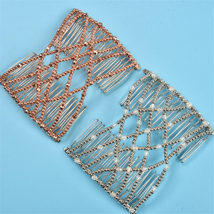 3 PCS Woman Elastic Magic DIY Vintage Headband Fashion Hair Maker Bun Hair Combs Metal Hairpins Hair Accessories