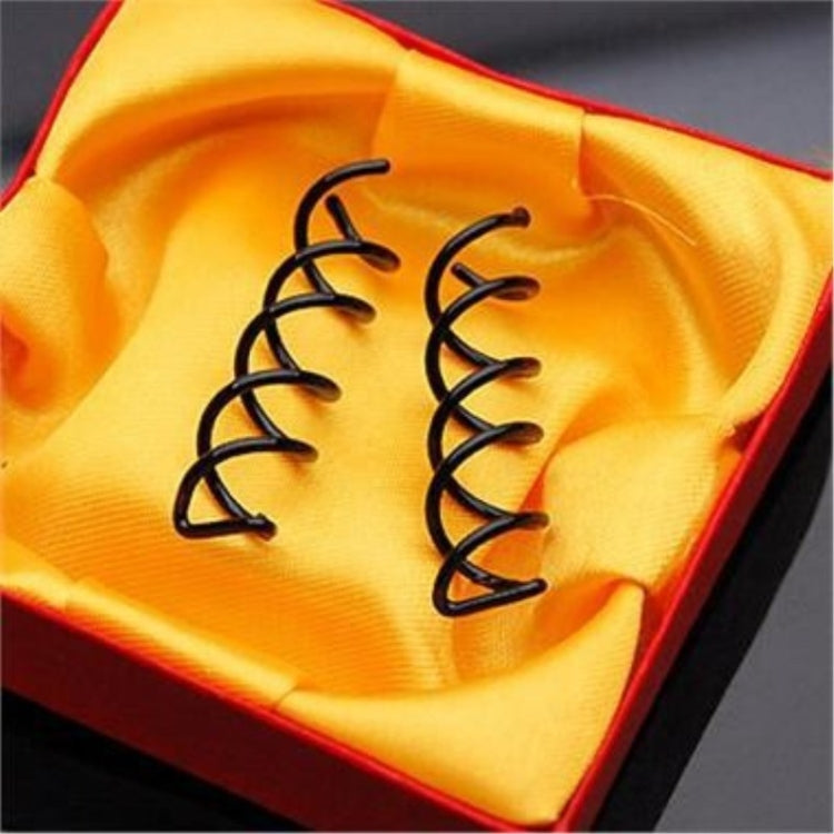 5pcs Spiral Hairpin Hair Accessories Hairpin Spiral Chuck Hairpin Head Y Round Pin Shape Headband