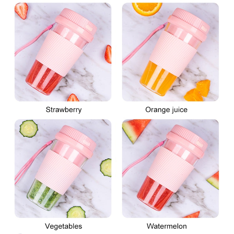 Portable USB Rechargeable Mini Household Electric Fruit Juicer