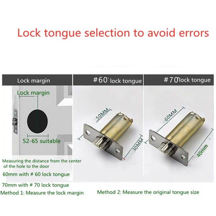 Ball Lock Indoor Bedroom Door Ball Lock Stainless Steel Bathroom Door Lock