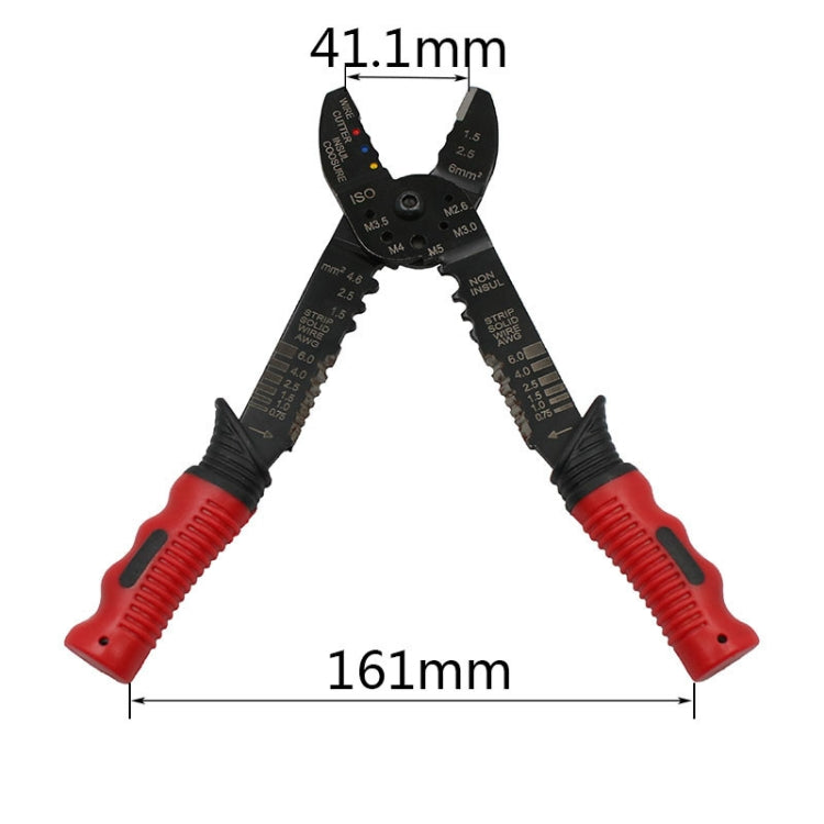 Multi-function Spring Terminal Crimping Pliers Electrician Repair Tools