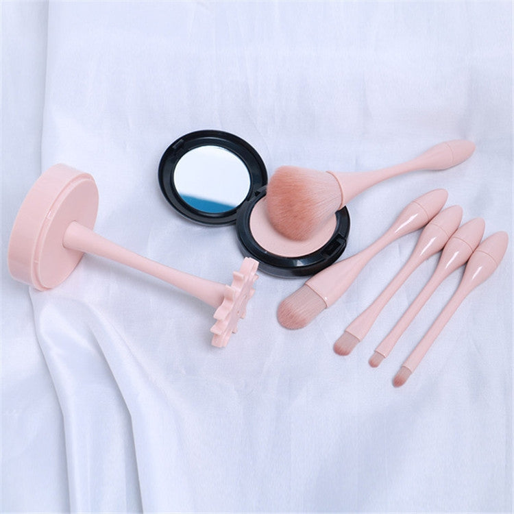 Mini Makeup Brush Set Portable Tool Beauty Makeup Brush Small Waist Brush