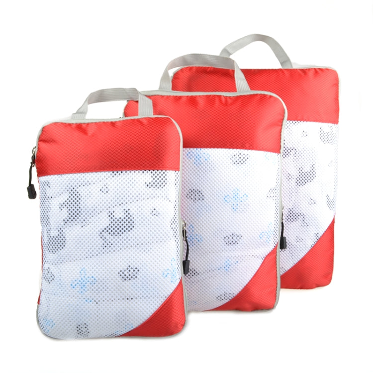 3 in 1 Travel Bag Storage Organizer Set Bags Shoe Luggage Suitcase Clothes Organizer