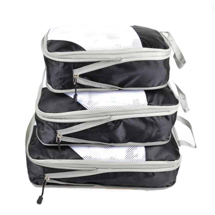 3 in 1 Travel Bag Storage Organizer Set Bags Shoe Luggage Suitcase Clothes Organizer