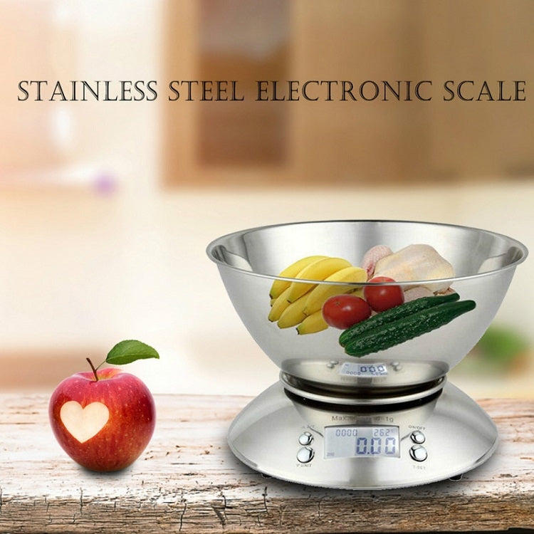 Kitchen High Precision Stainless Steel LCD Digital Scale Measuring Tools
