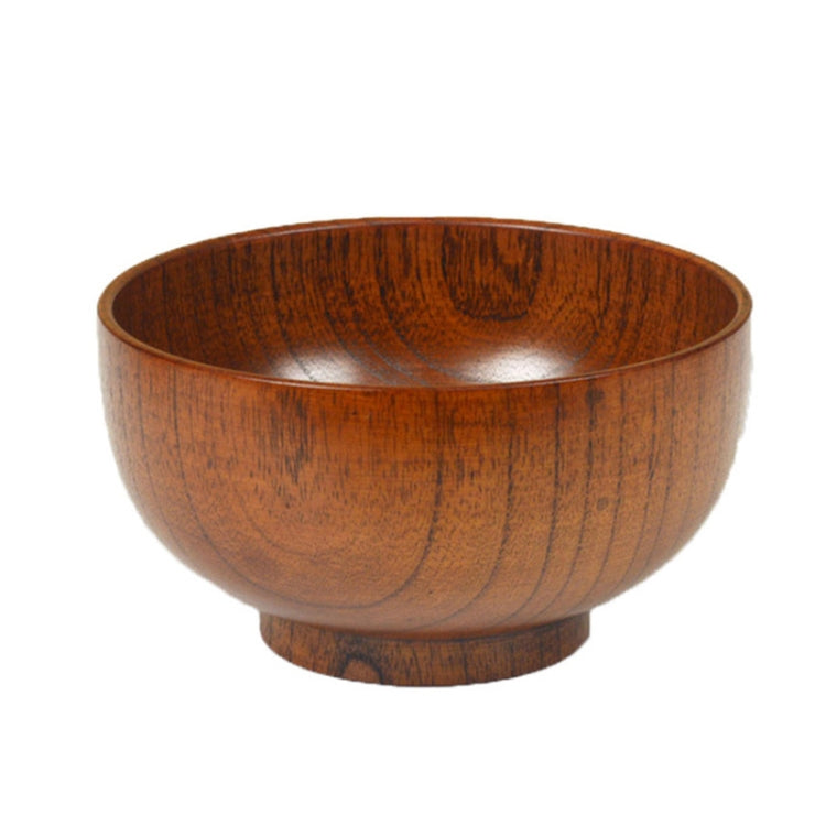 Adult Children Jujube Solid Wood Bowl Soup Noodle Bowl Household Tableware