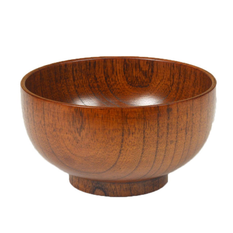 Adult Children Jujube Solid Wood Bowl Soup Noodle Bowl Household Tableware