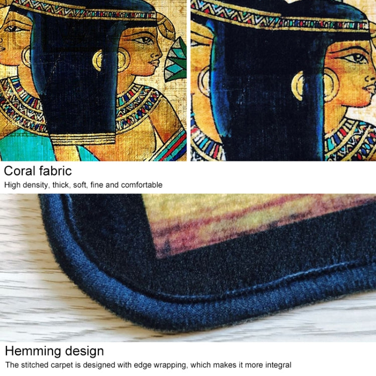 Retro Mat Flannel Velvet Carpet Play Basketball Game Mats Baby Crawling Bed Rugs