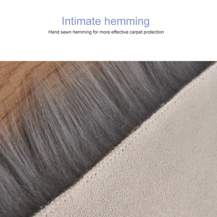 Rug Artificial Rabbit Hair Carpet Non-slip Floor Mats for Living Room Bedroom Balcony Home Decoration