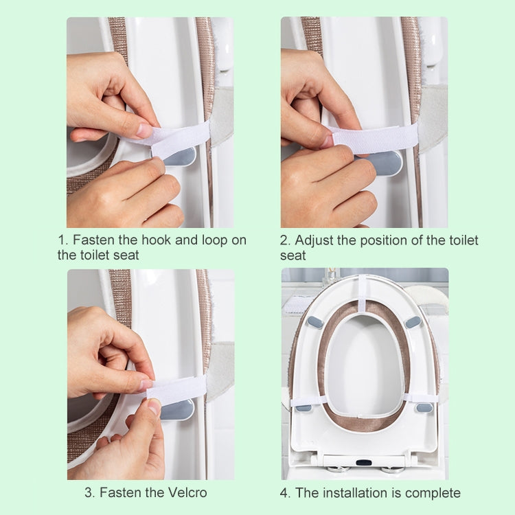 Washable Bathroom Toilet Seat Cover Warmer Soft Cushion Pad Closestool Lid Mat Household Products