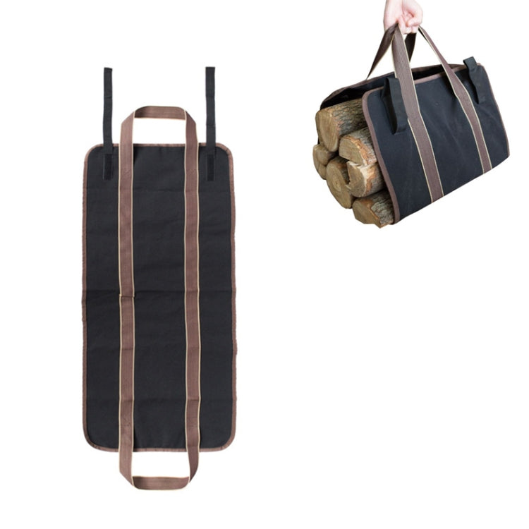 Outdoor Large Capacity Canvas Logging Package Firewood Storage Bag