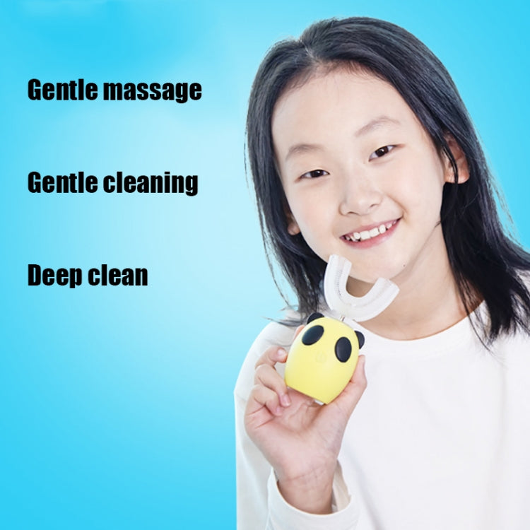 U-shaped Beauty Instrument Ultrasonic Vibration Tooth USB Charging Children Electric Toothbrush