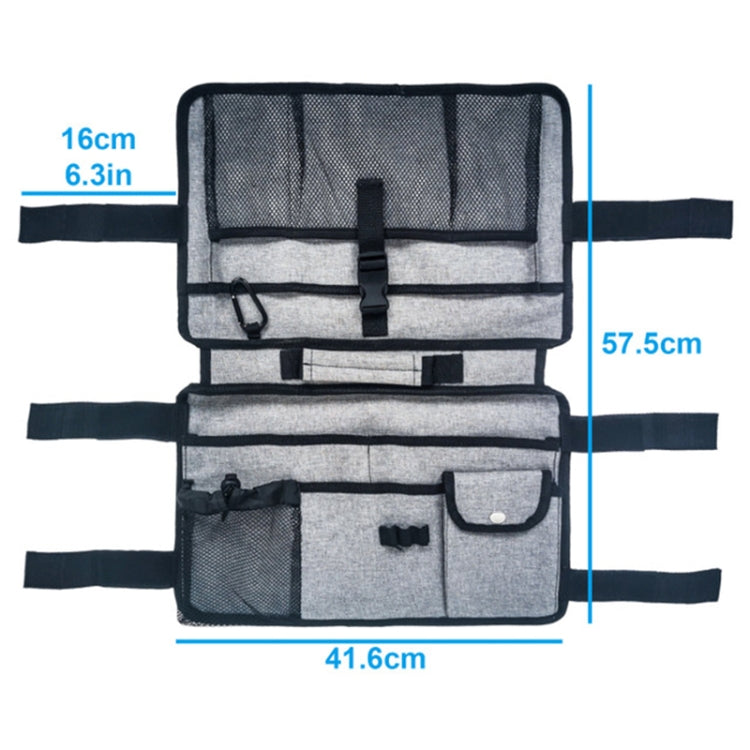Wheelchair Walking Aid Adjustable Multifunctional Storage Bag