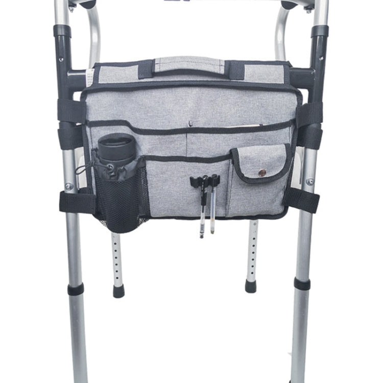 Wheelchair Walking Aid Adjustable Multifunctional Storage Bag