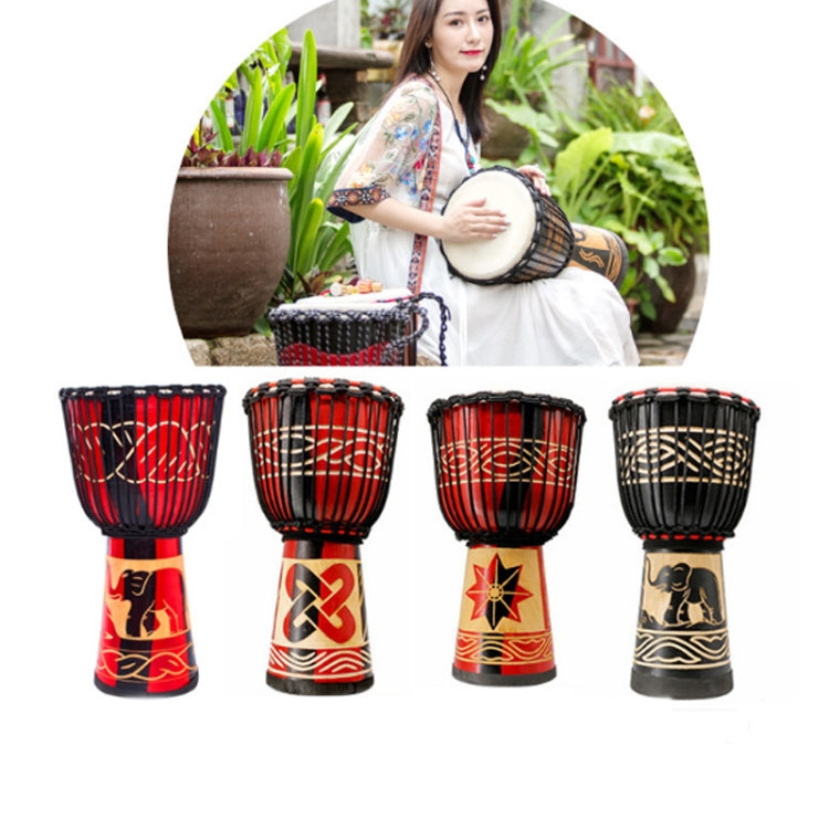 African Drum Children Kindergarten Percussion Instruments Sheepskin Tambourine, Random Delivery