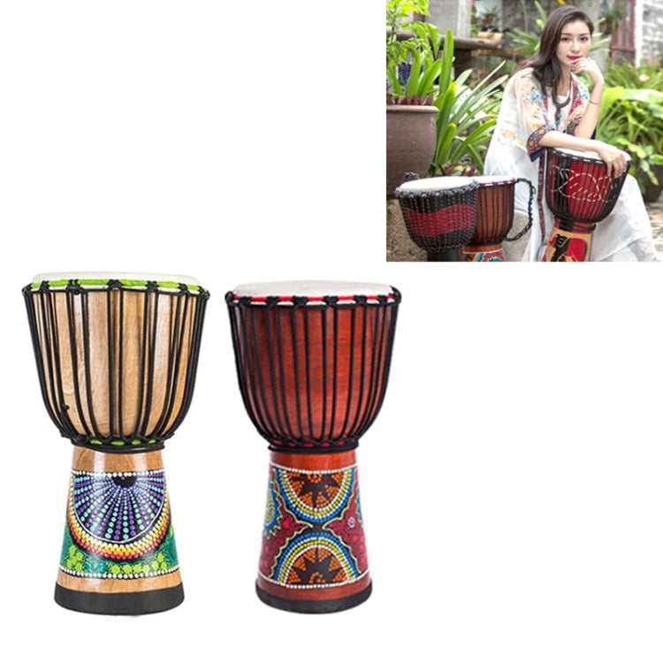 African Drum Children Kindergarten Percussion Instruments Sheepskin Tambourine, Random Delivery