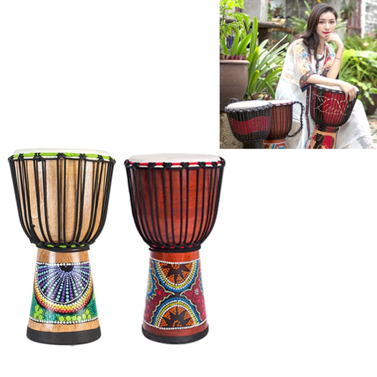 African Drum Children Kindergarten Percussion Instruments Sheepskin Tambourine, Random Delivery