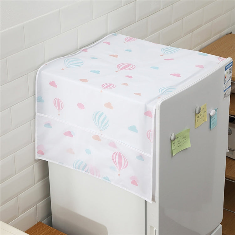 Simple Printing Refrigerator Household Appliance Waterproof Kitchen Storage Dust Cover